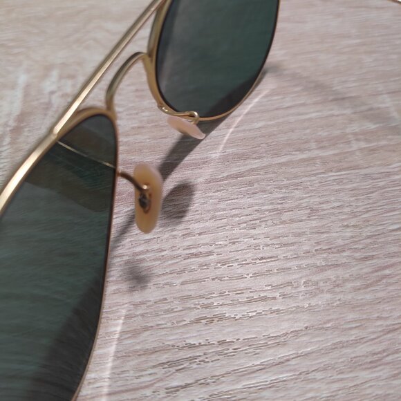 Ray-Ban Aviator Flash Sunglasses - Violet lense / Gold Frame main image 6
